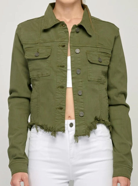 Brandi Broken Hem Jacket
