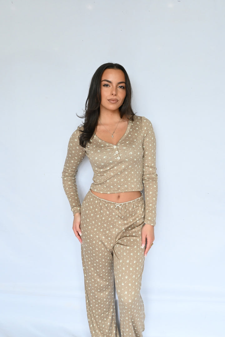 Cinnamon Petals Emma Lounge Bottoms