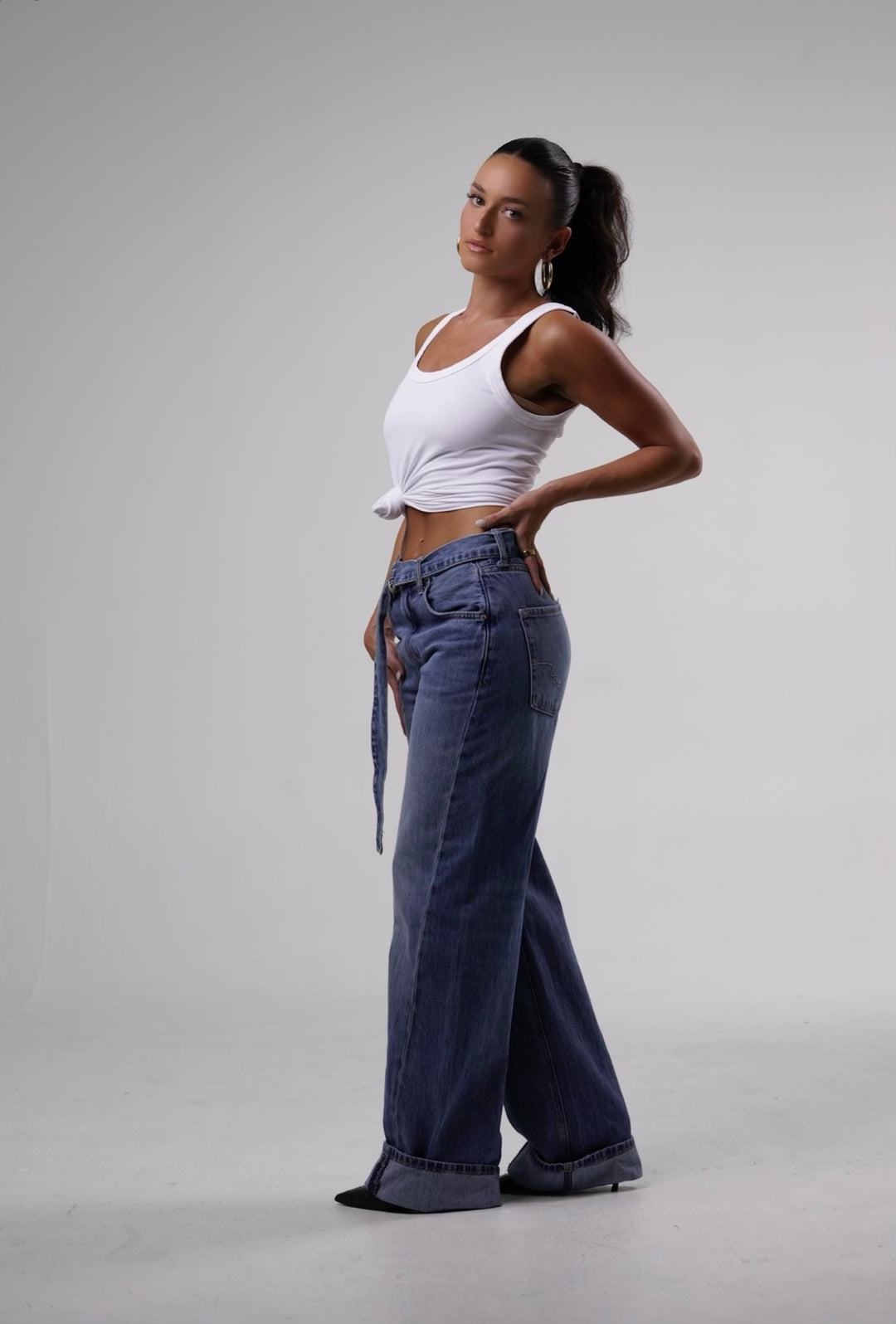 East Bay Cuffed Jeans