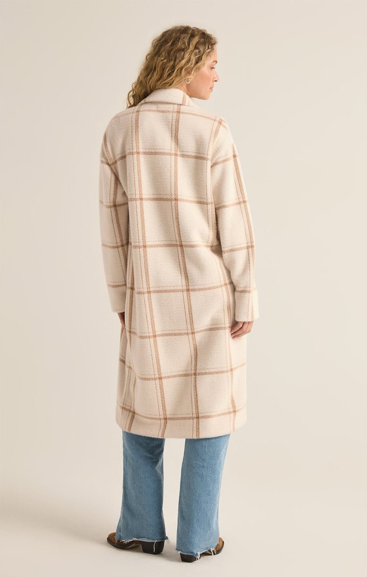 Mason Windowpane Coat