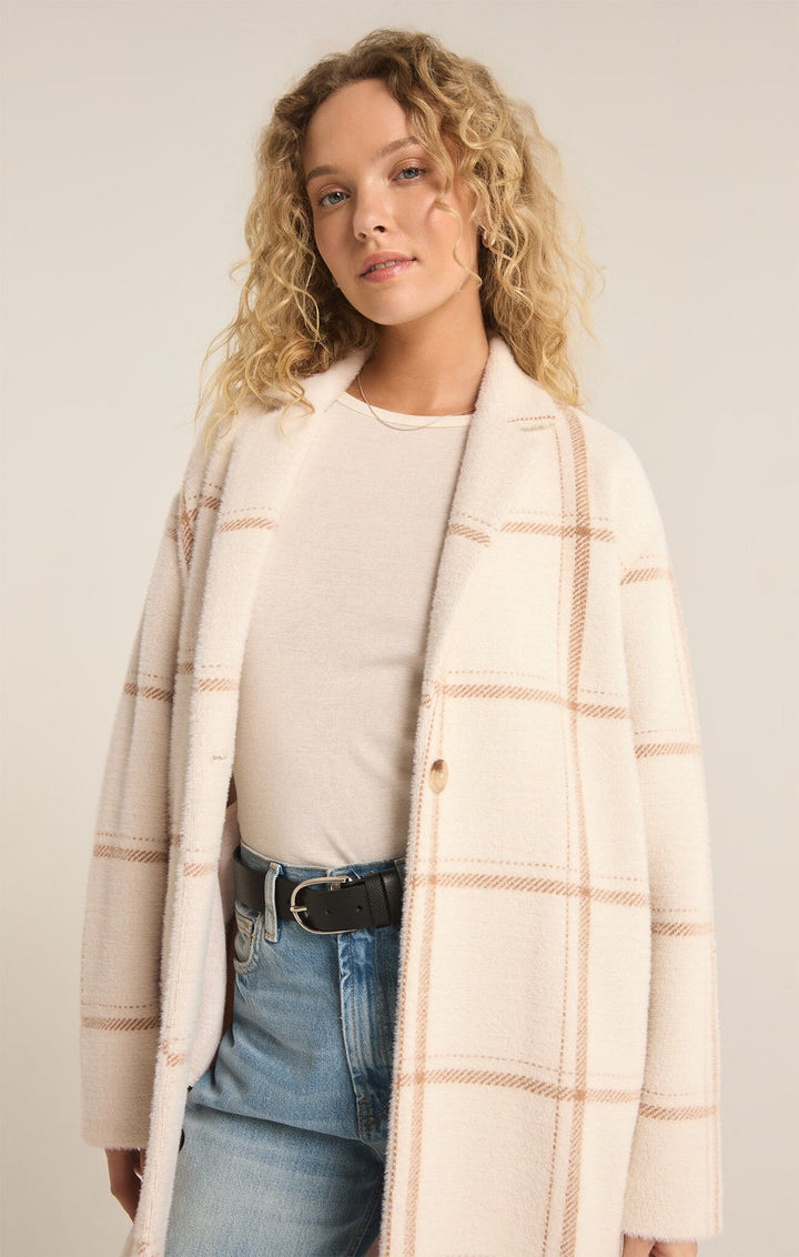 Mason Windowpane Coat