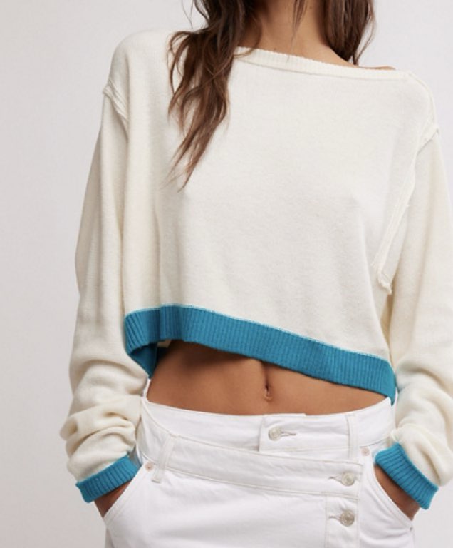 WTF into the Blue Sweater