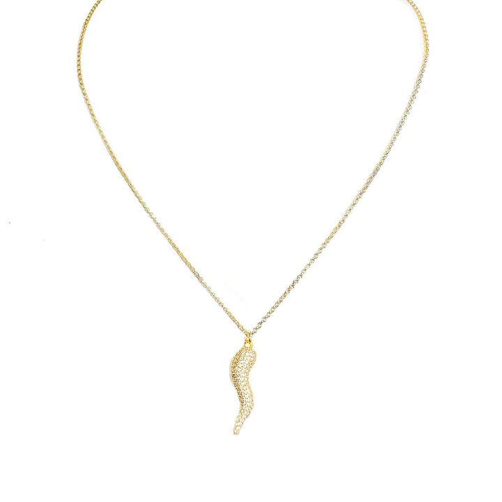 Gia Large Cornicello Necklace