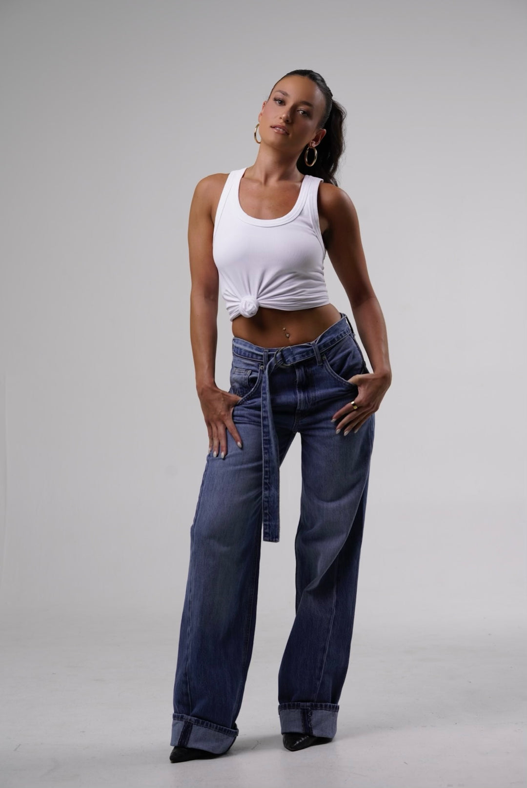 East Bay Cuffed Jeans