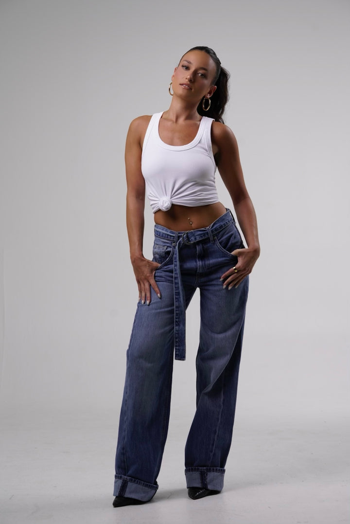 East Bay Cuffed Jeans