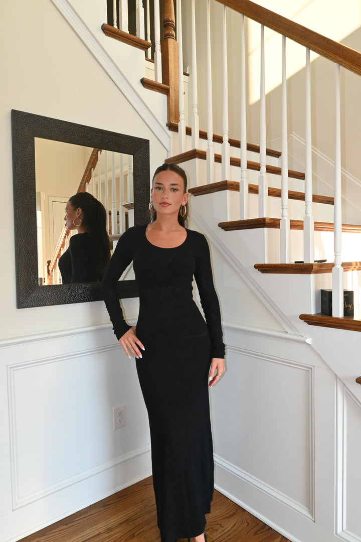 Tibi Mesh Maxi Skirt