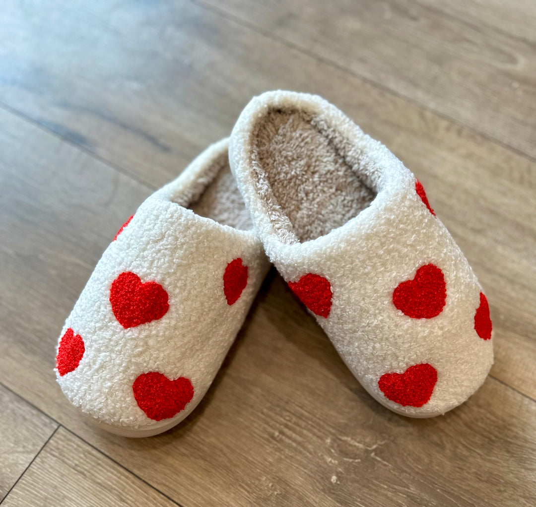 Heart Slippers