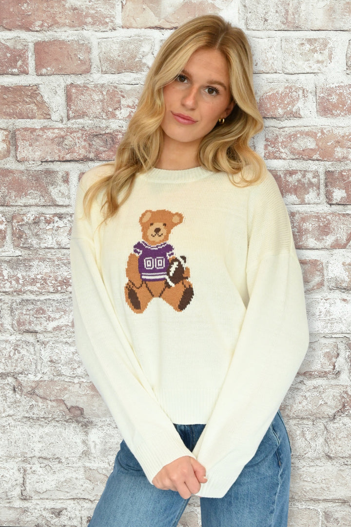 Game On Teddy Bear Sweater