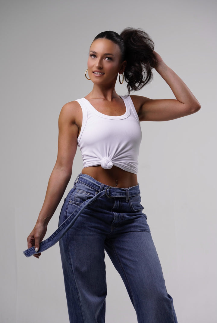 East Bay Cuffed Jeans