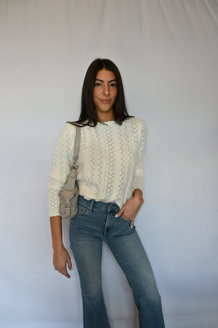 Scalloped Sweater