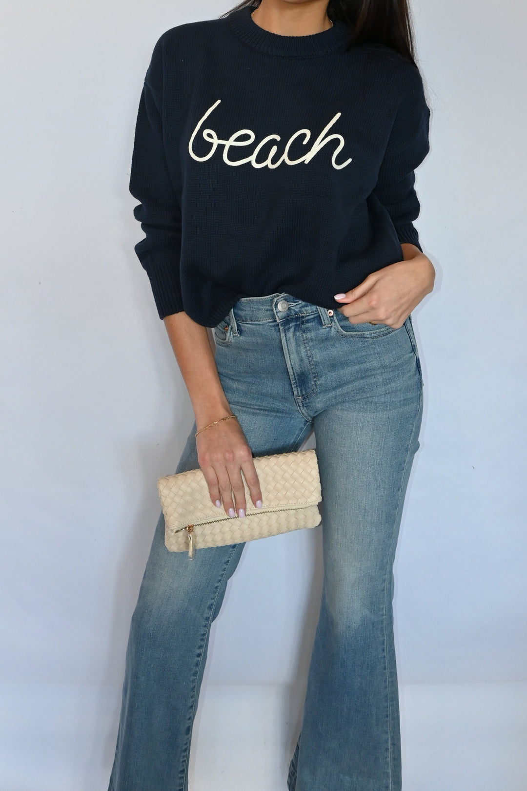 Beach Boyfriend Crewneck Sweater