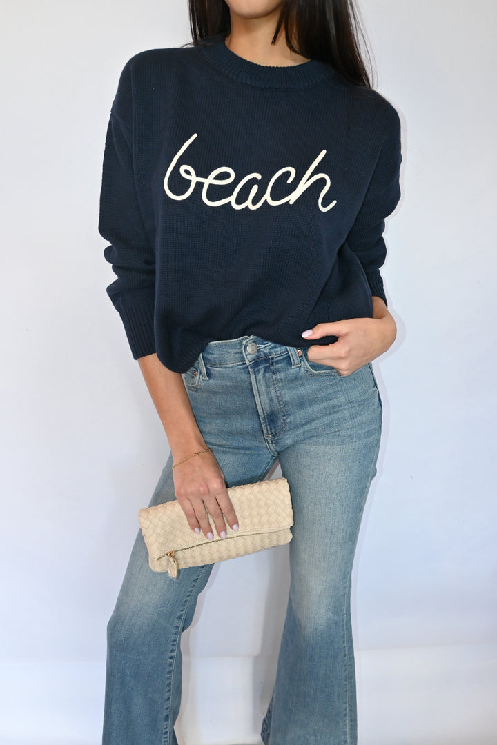 Beach Boyfriend Crewneck Sweater
