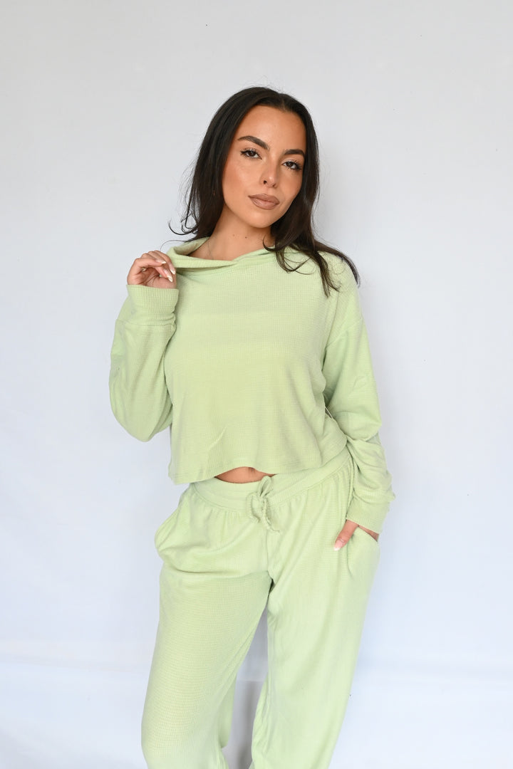Pistachio Lily Lounge Top