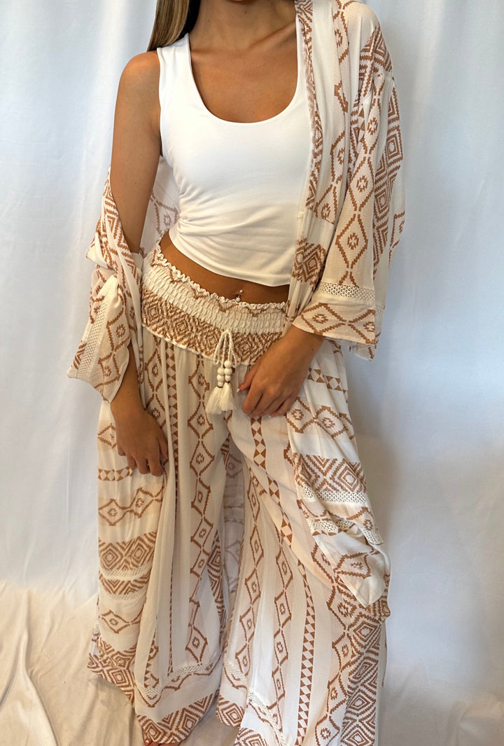 Caramel Island Kimono