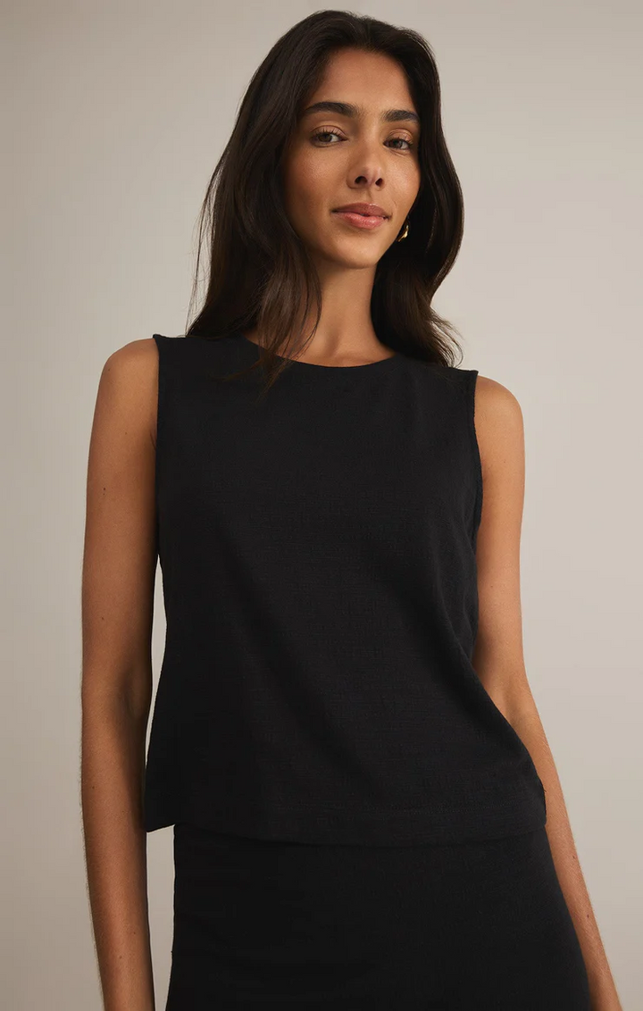 Sloane Textured Sleeveless Top