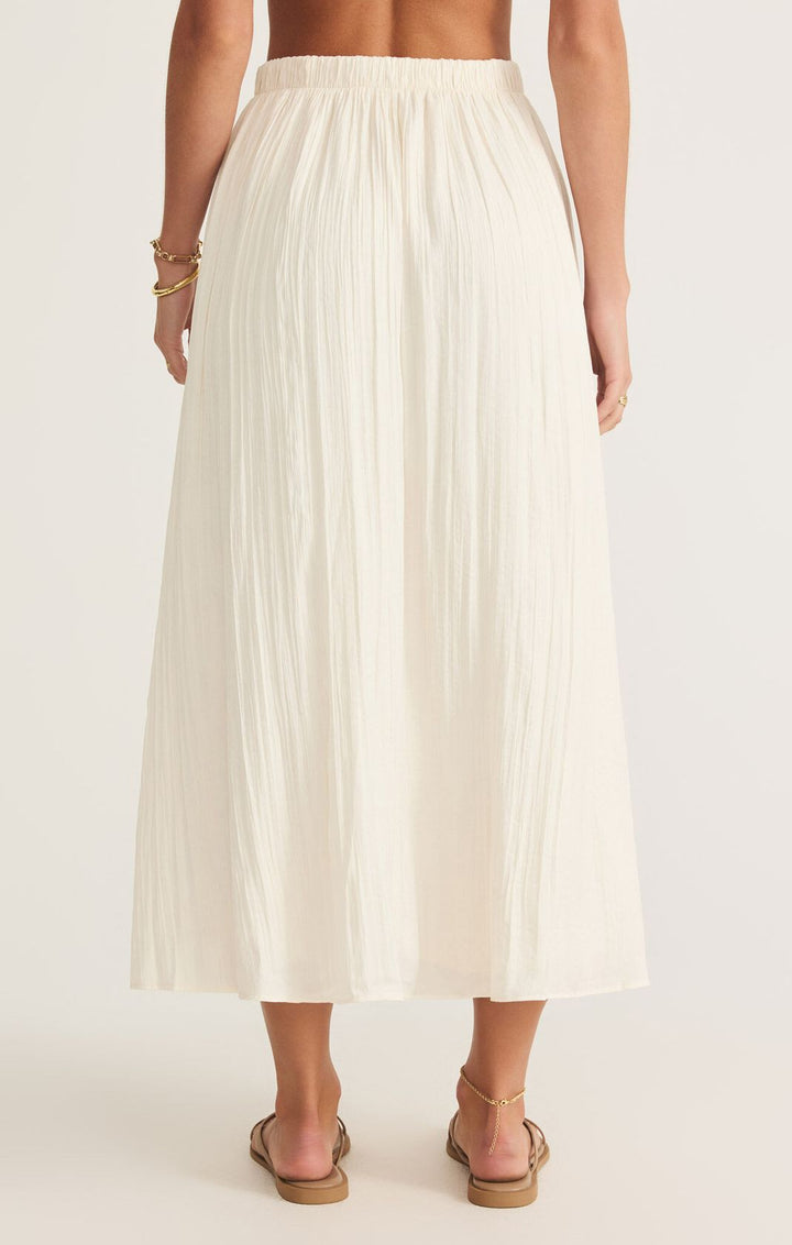 Nicoline Crinkle Midi Skirt