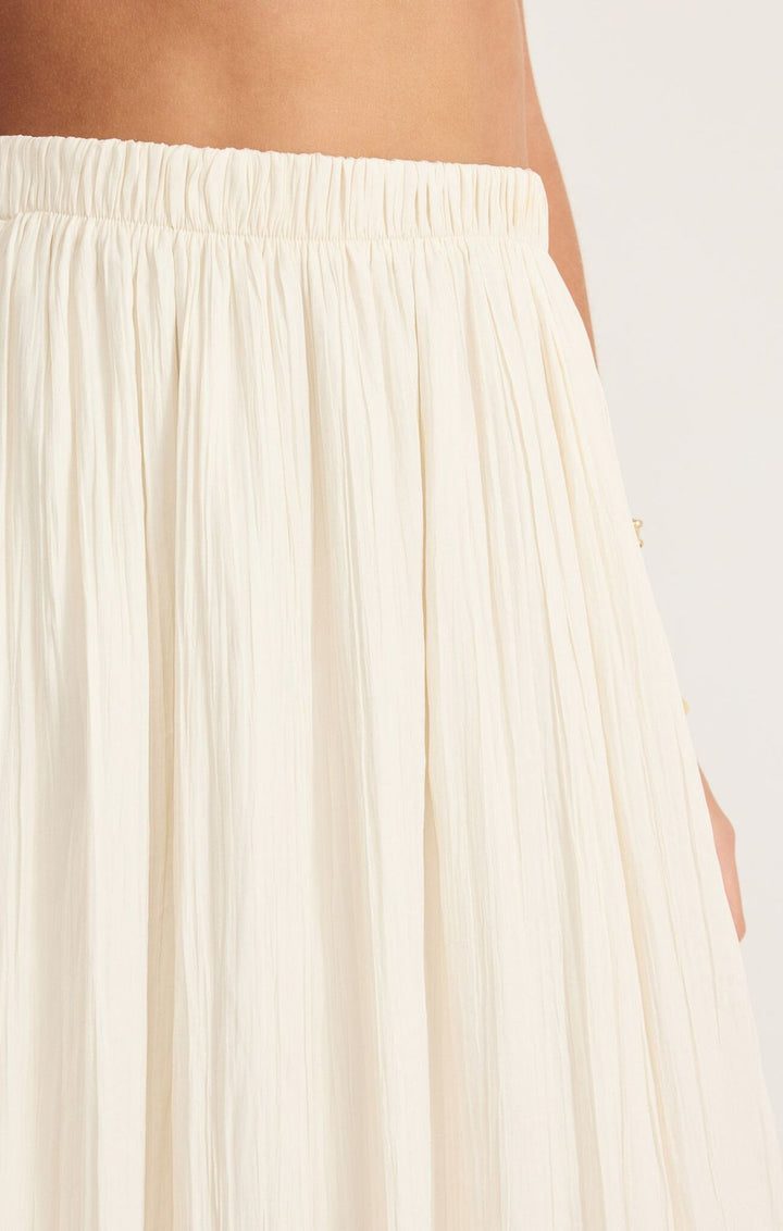 Nicoline Crinkle Midi Skirt