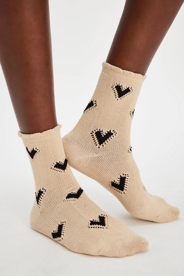 Cupid's Bow Socks