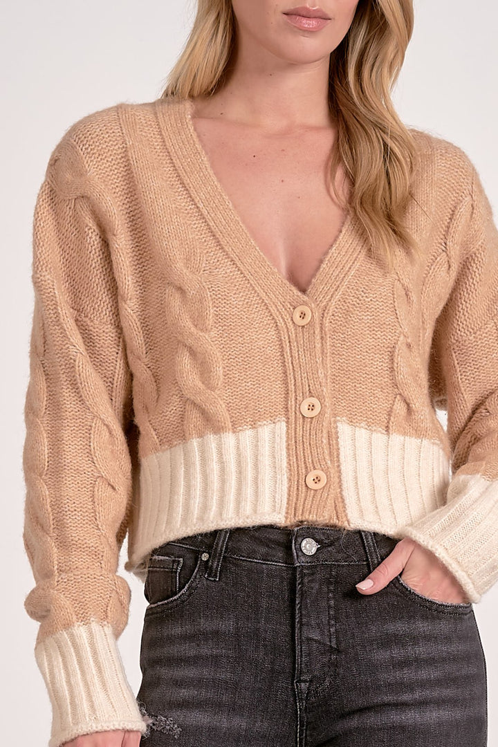 Chelly Colorblock Cardigan