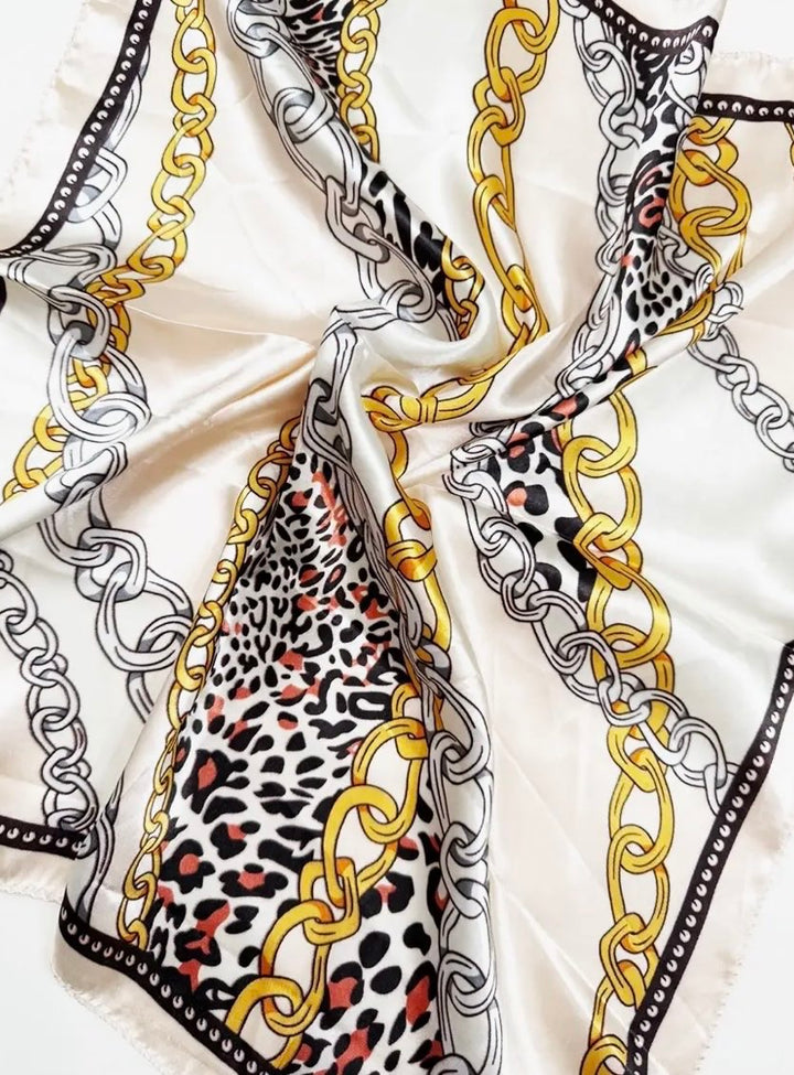 Satin Print Scarf