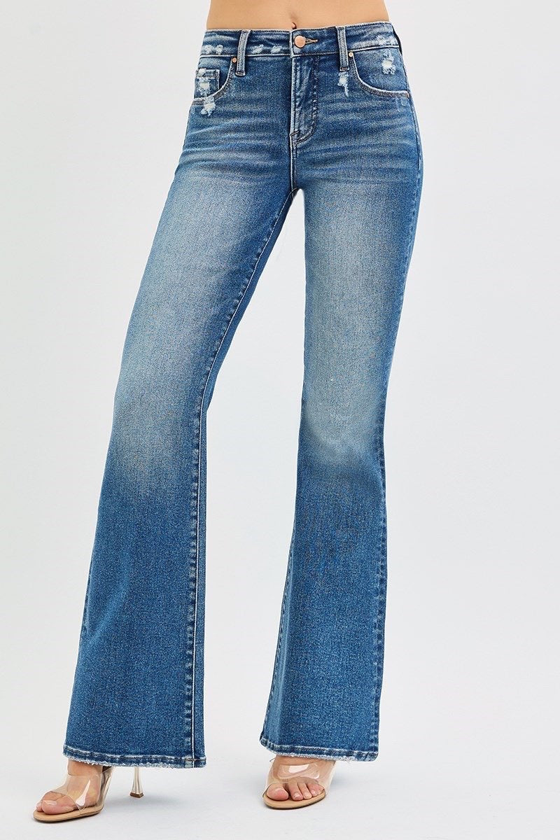 Flare High Rise Jeans