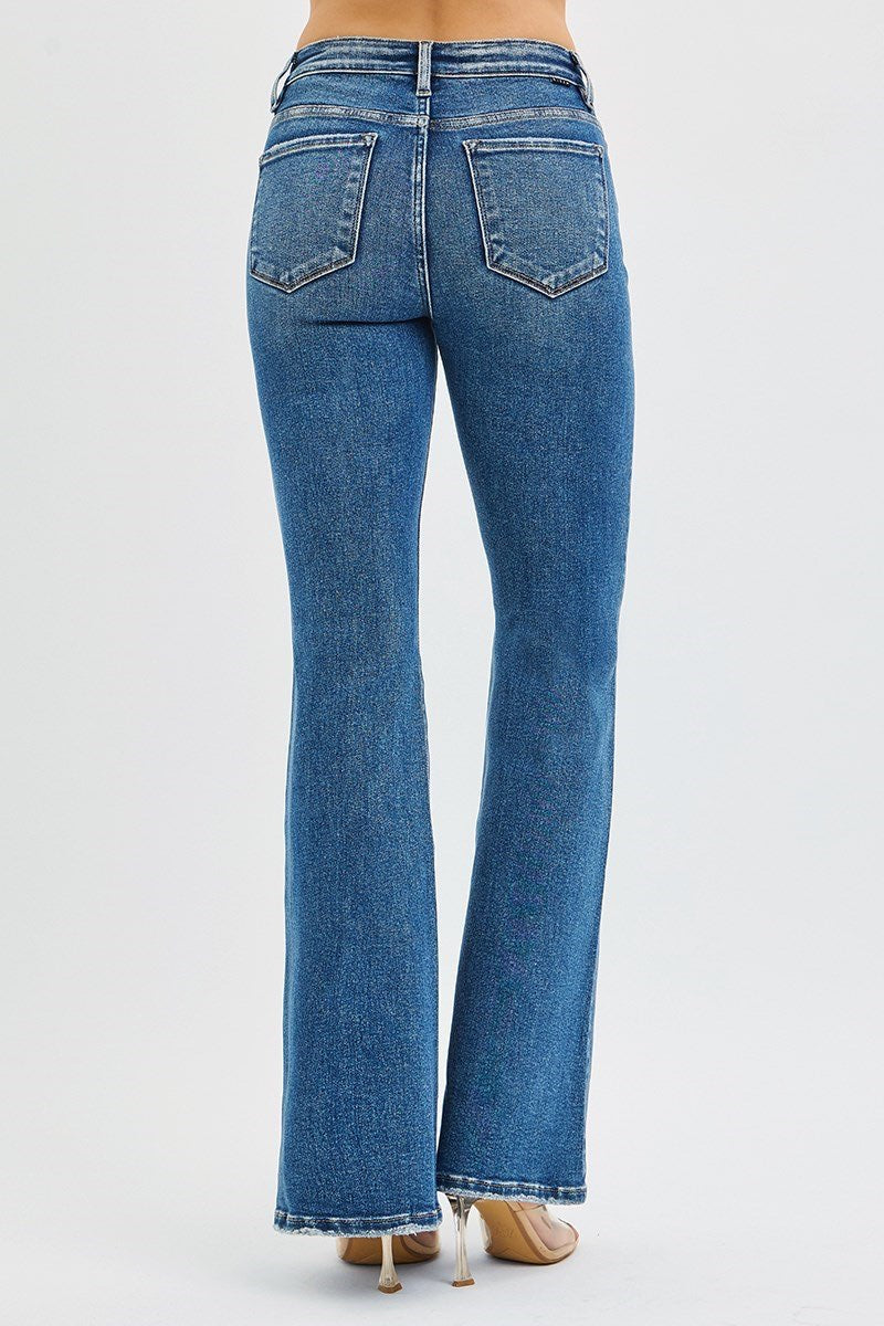 Flare High Rise Jeans
