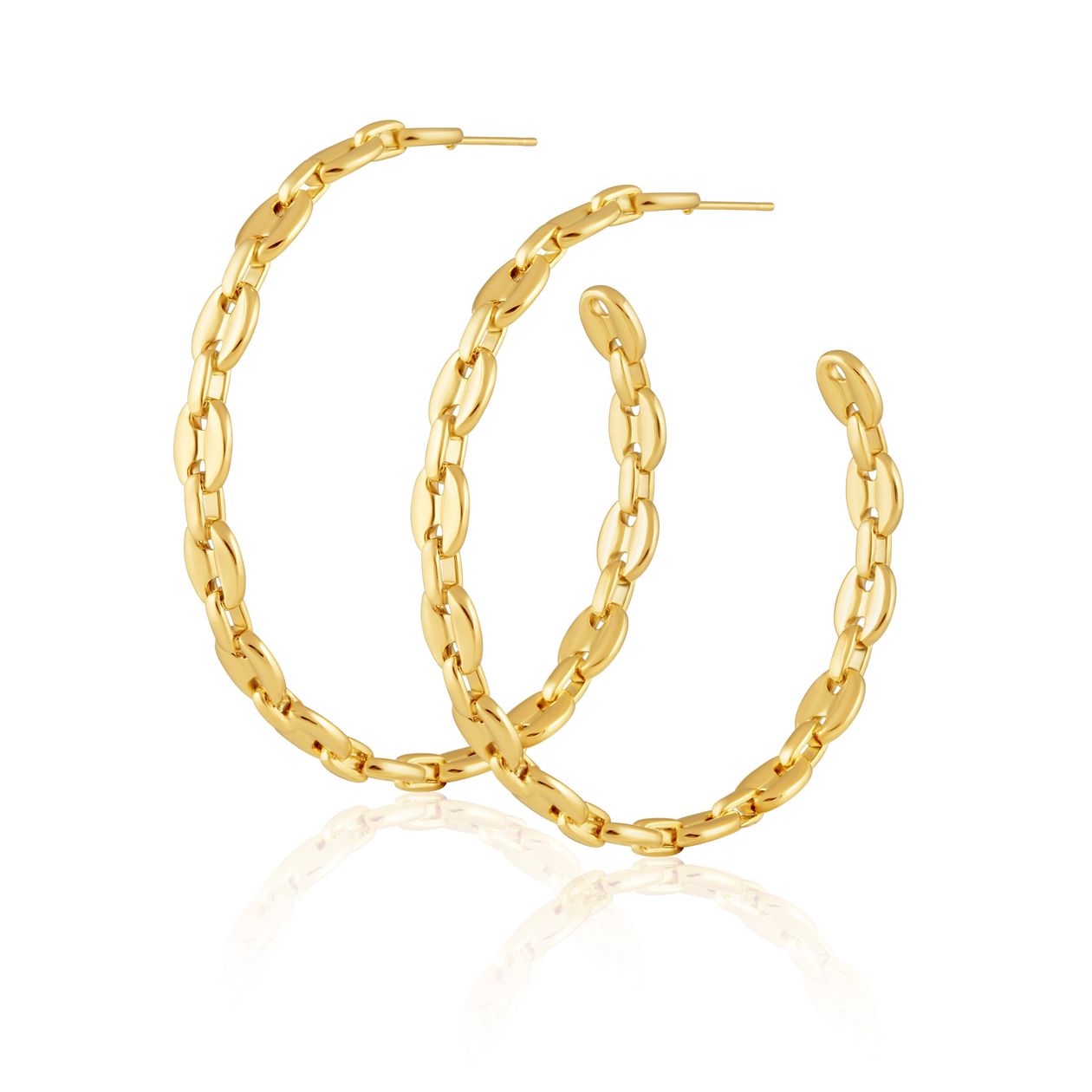 Gemma Hoops, Gold main image 0