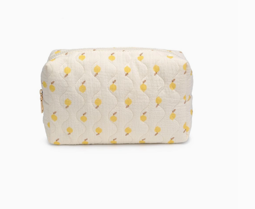 Quilted Keeper Cosmetic Pouch