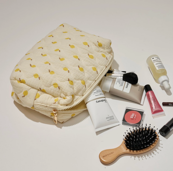 Quilted Keeper Cosmetic Pouch