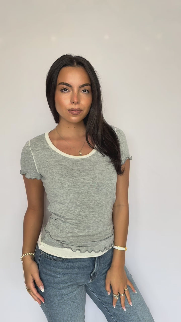 Tessa Layered Tee