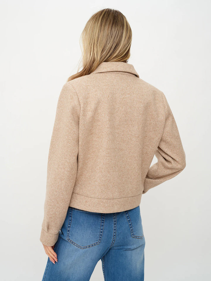 KATRINA HERRINGBONE JACKET