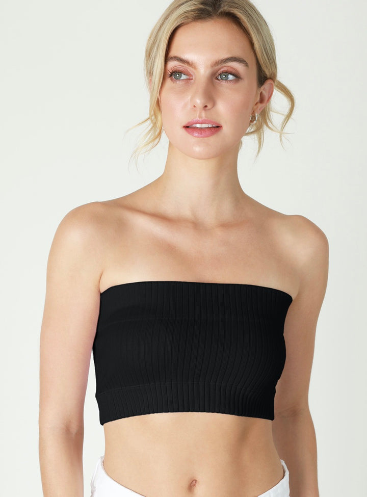 Wide Ribbed Tube Top