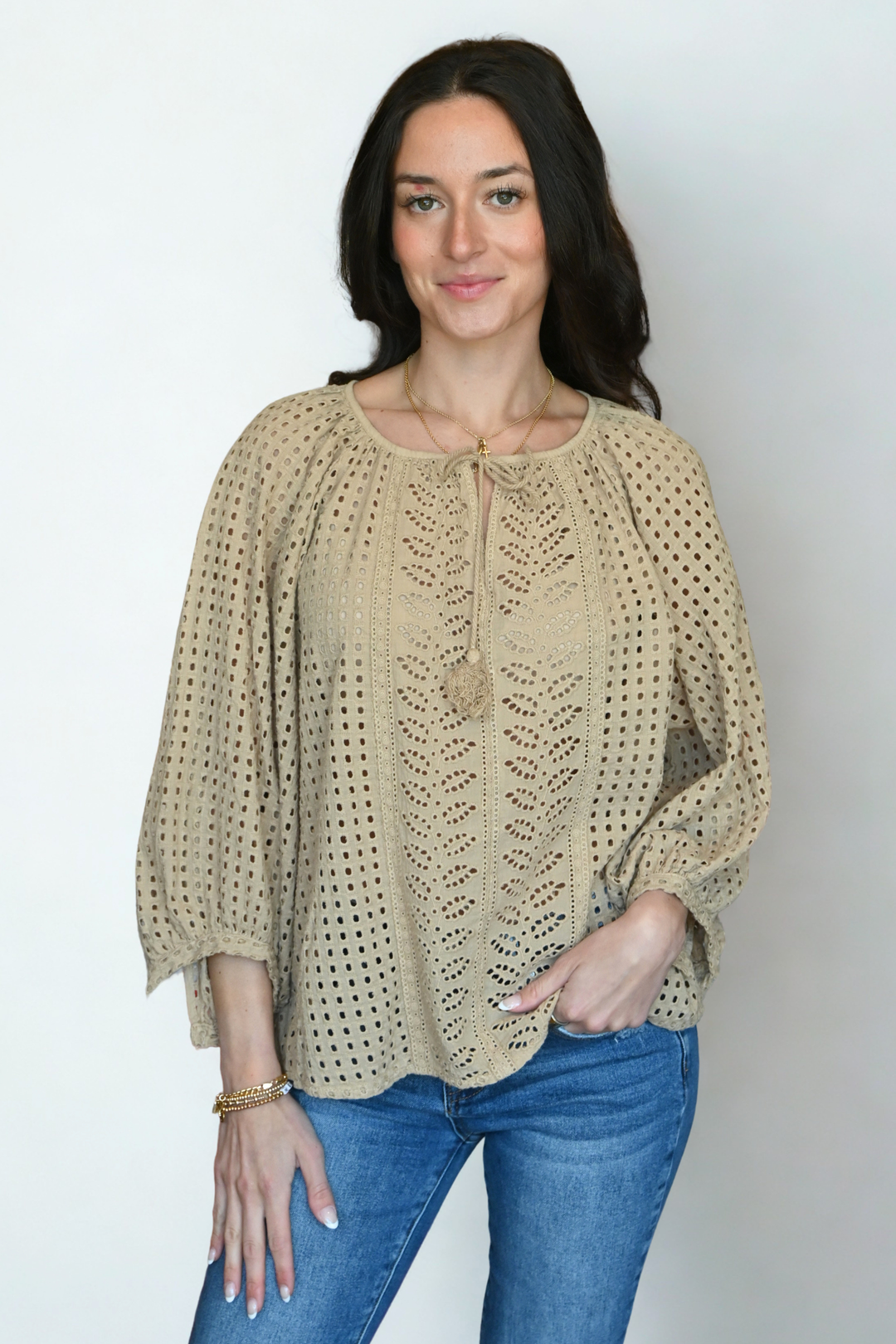 Eve's Eyelet Blouse