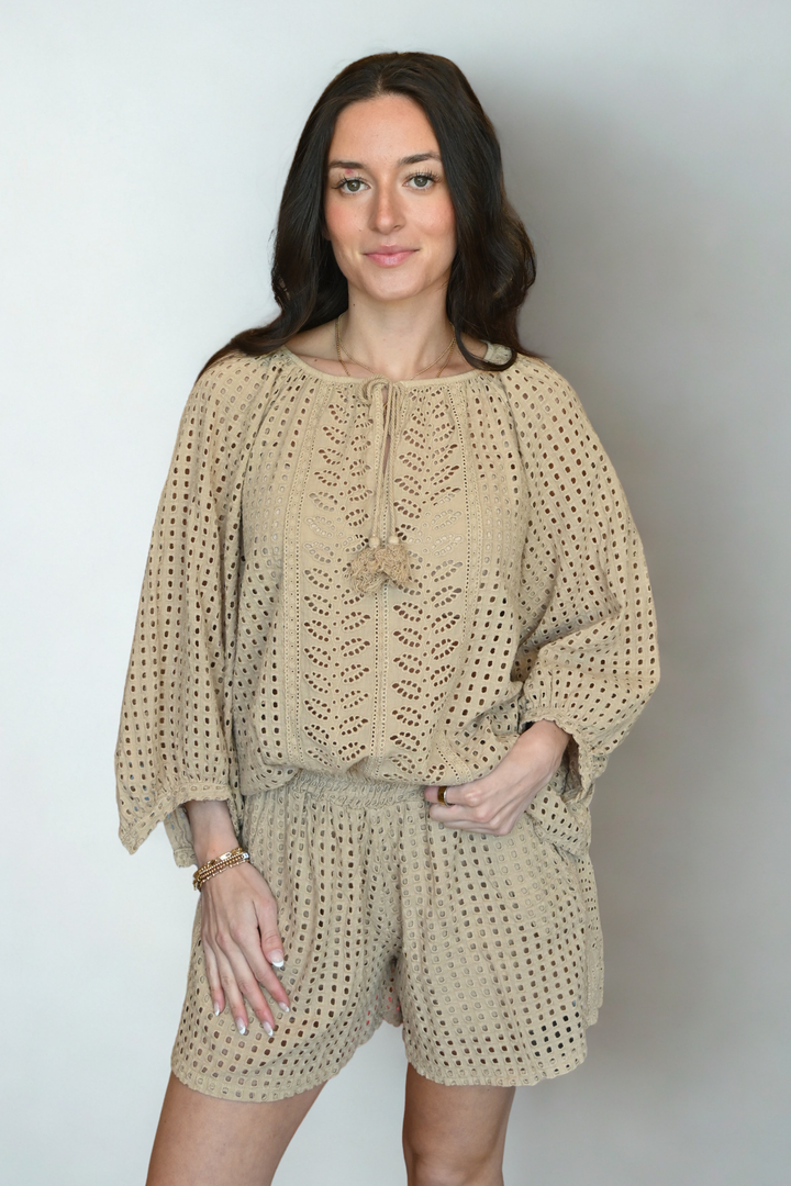 Eve's Eyelet Blouse