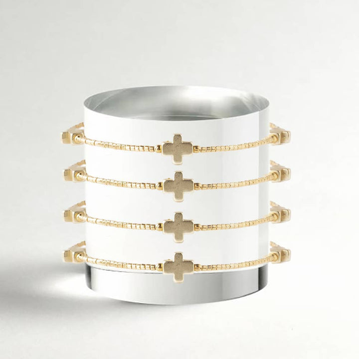 Faithful Cross Bangle