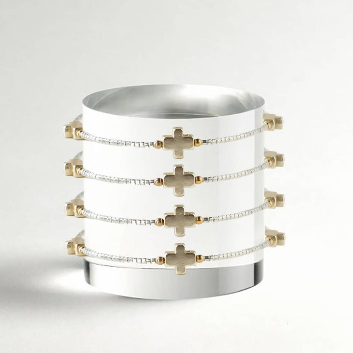 Faithful Cross Bangle