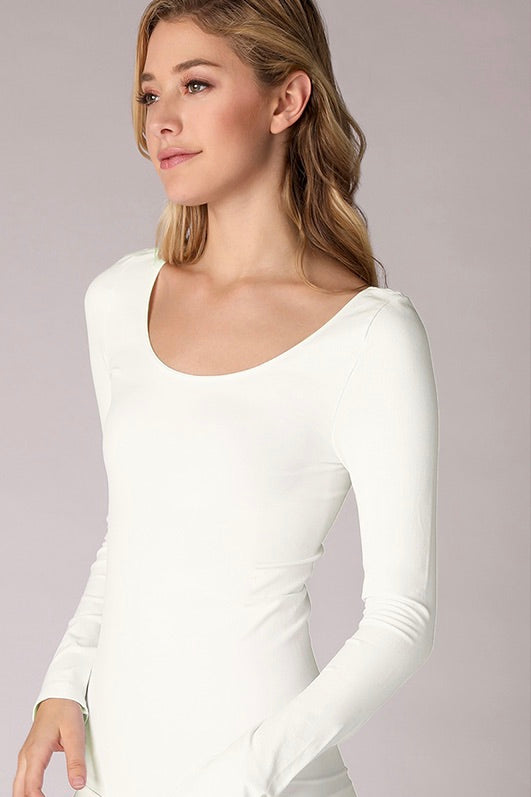 Long Sleeve Scoop