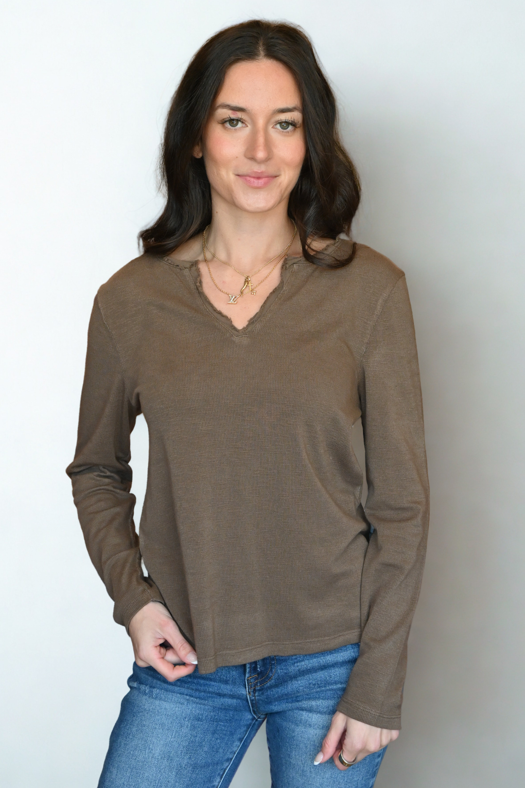 Ava Pigment Dye Long Sleeve