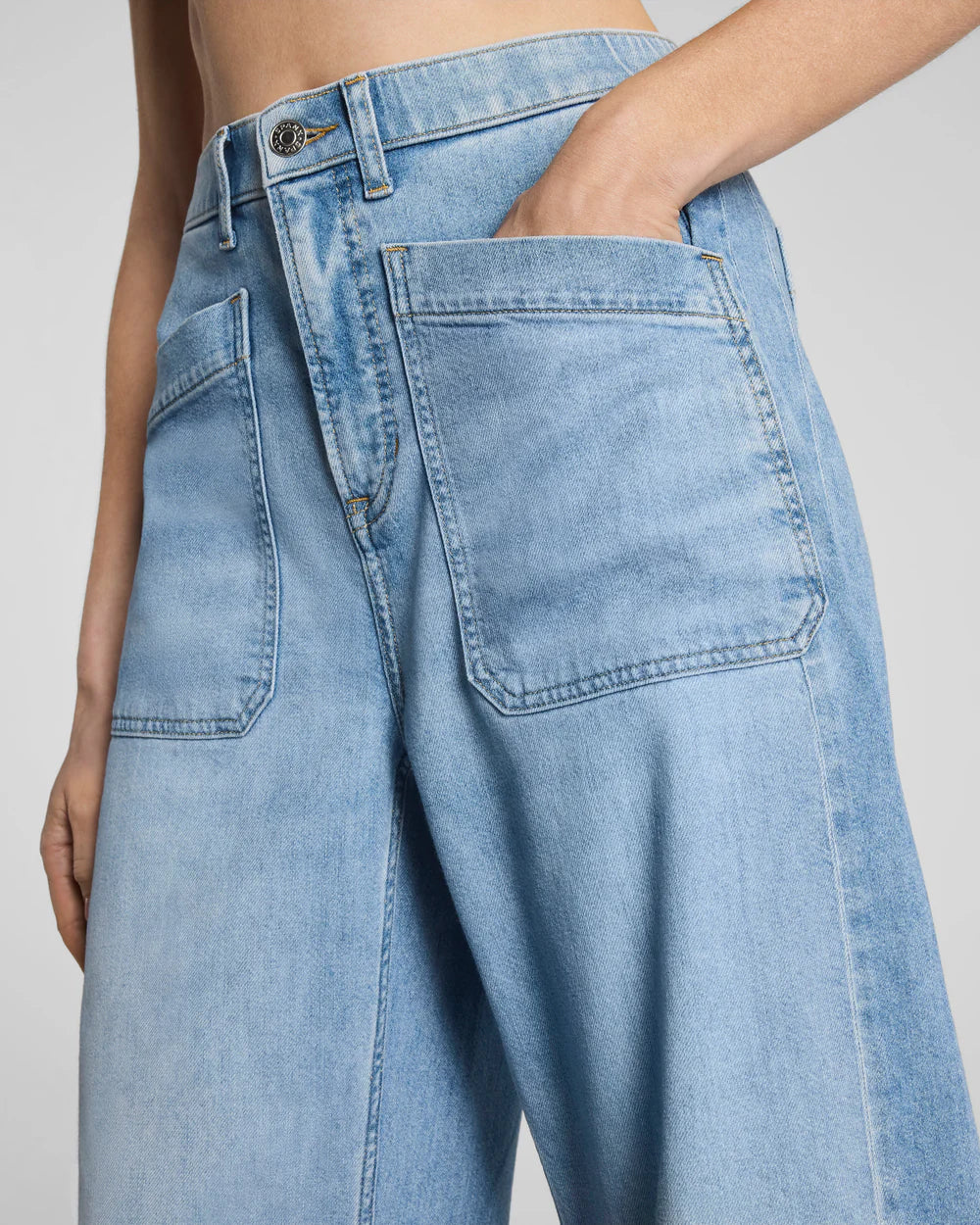 Spanxsupersmooth Utility Barrel Leg Jeans
