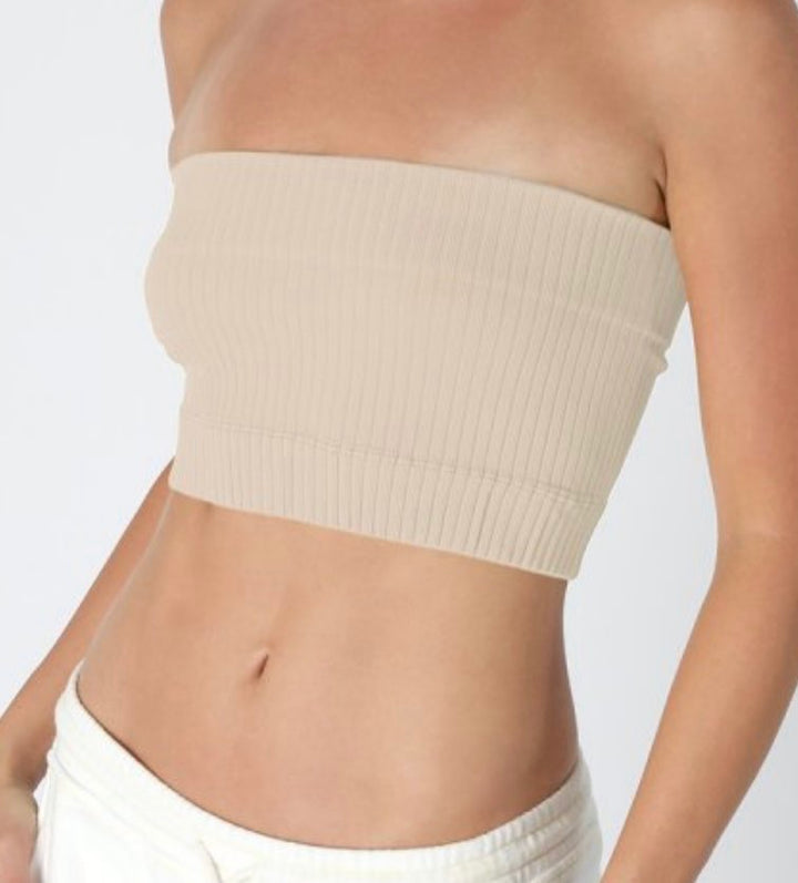 Wide Ribbed Tube Top