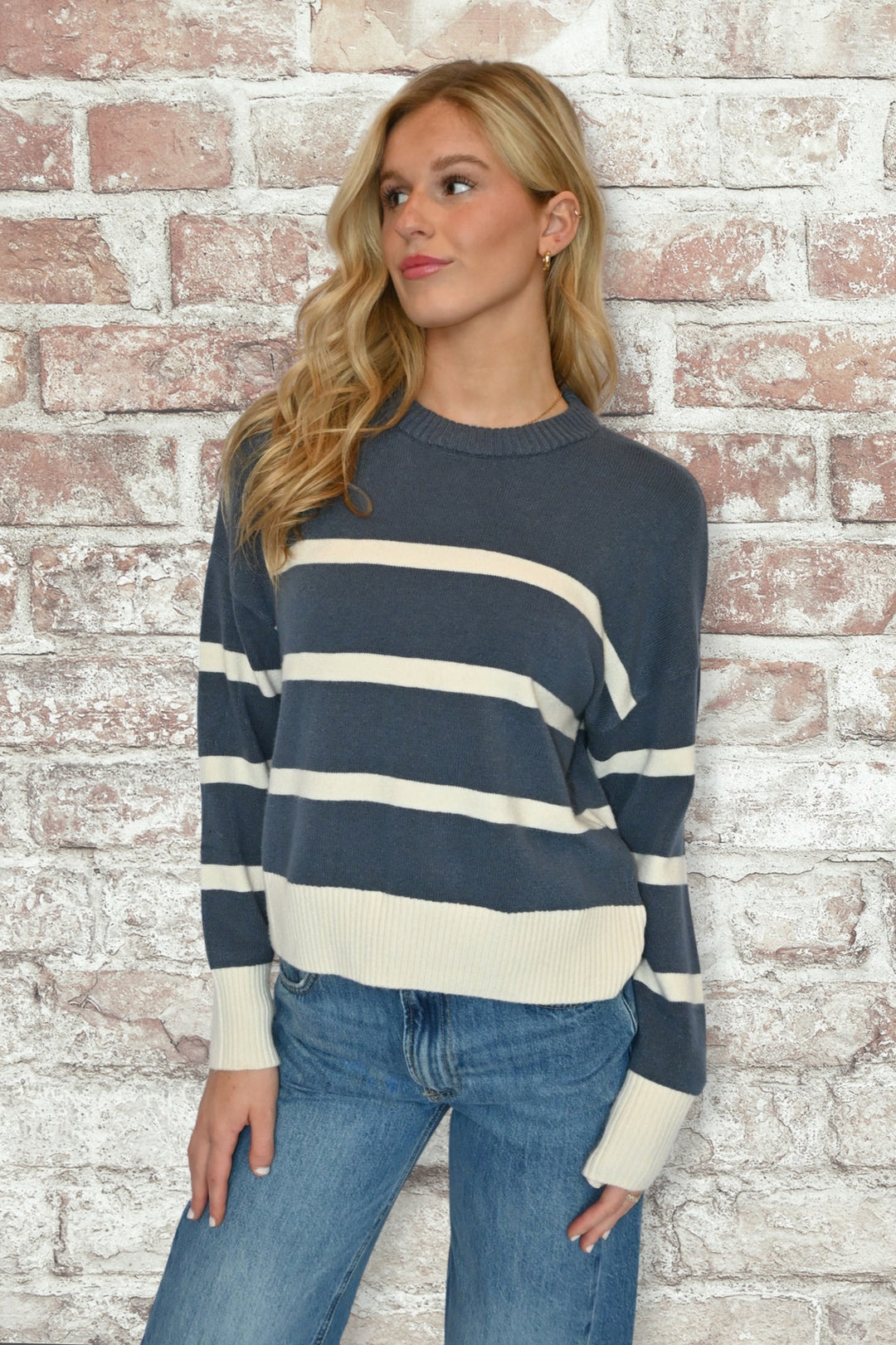 Jordane Striped Sweater