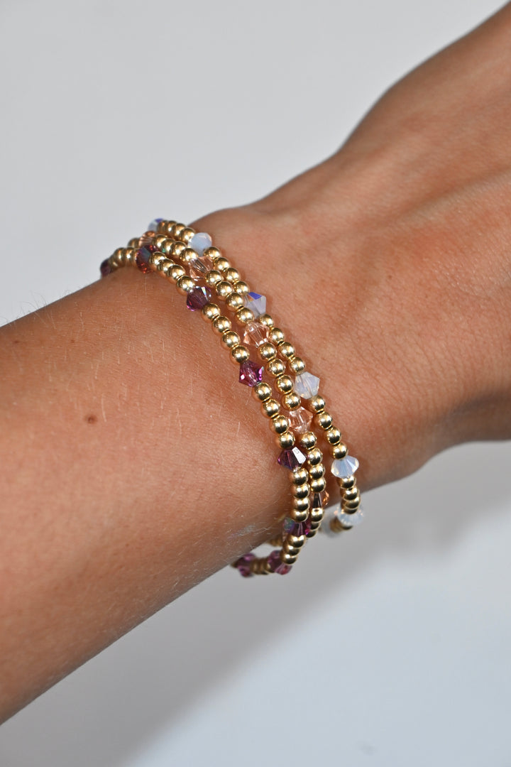 Crystal By the Yard Bracelet