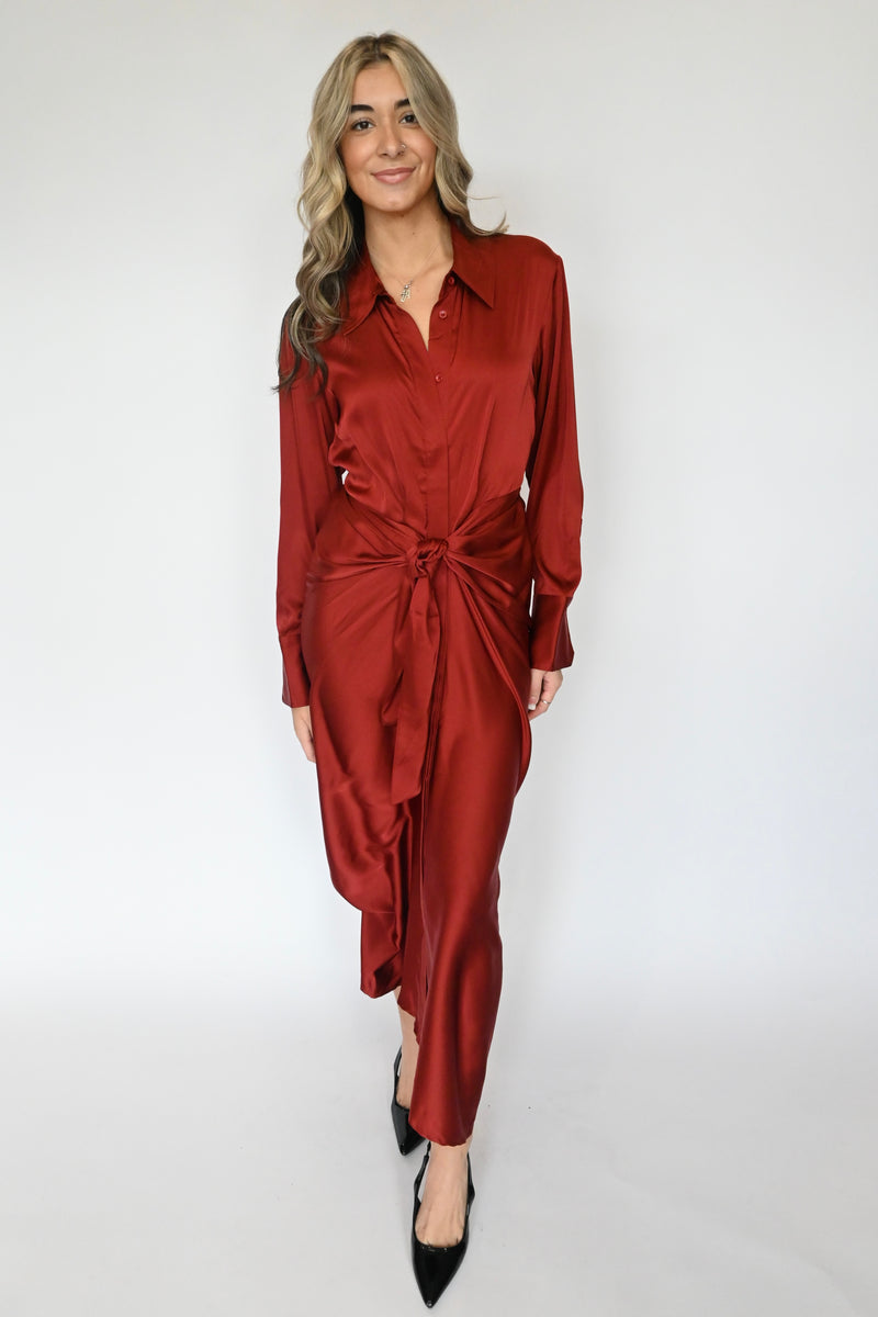 Marlowe Wrap Maxi Dress