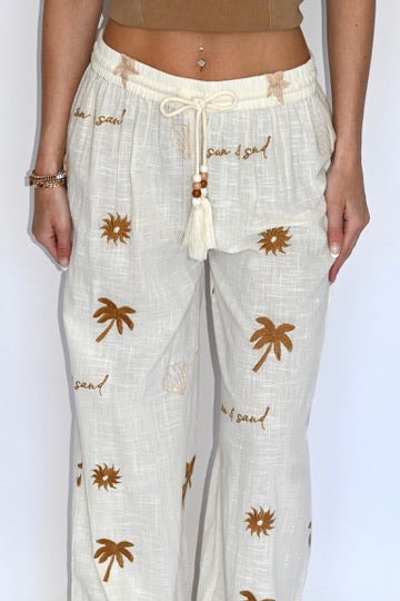 Sun & Sand Flowy Pants