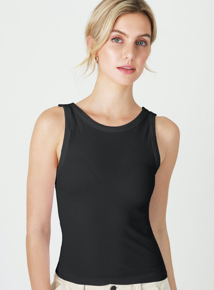 Reversible Ribbed Tank Top