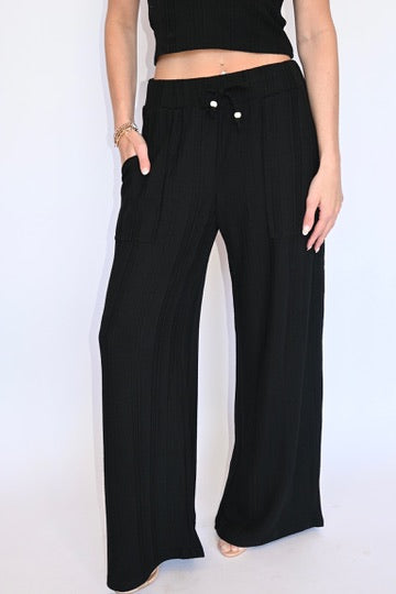 Novelty Ribbed Pants