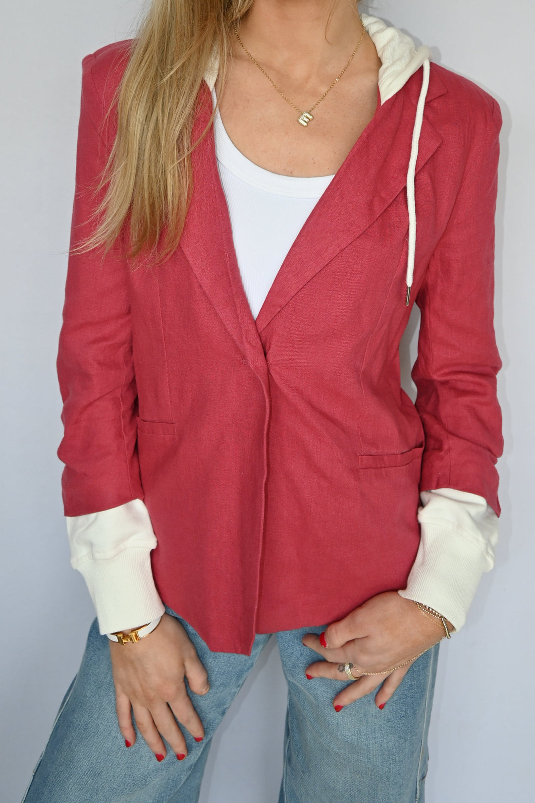Momentum Linen Blazer