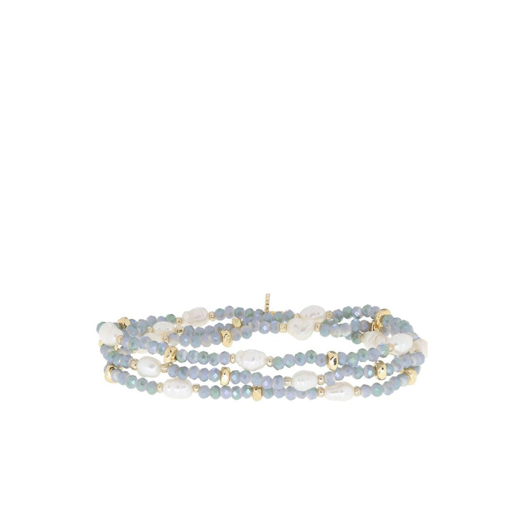 Pearl Crystal Stretch Bracelet