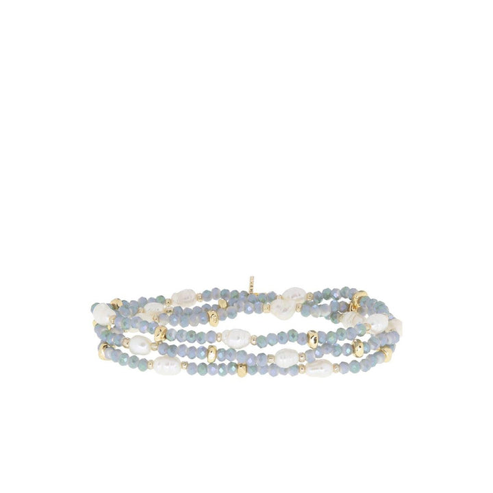 Pearl Crystal Stretch Bracelet