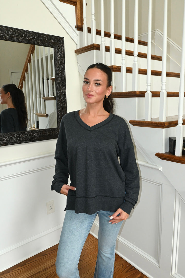 Modern V Neck Weekender